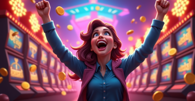 Pemain slot merayakan kemenangan besar